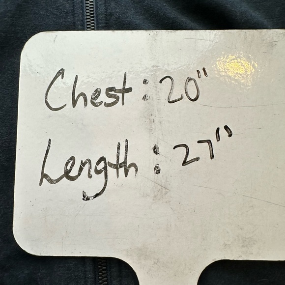 Lululemon Cross Cut Hoodie Heathered Inkwell Full Zip French Terry Medium - Picture 12 of 13